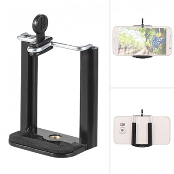 Universal Smartphone Clip Holder Mount Bracket Adapter for Mobile Phone Camera Cell Phone Tripod Stand Mount Adapter Monopod