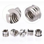 Centechia Adapter 1pcs Female 1/4 to Male 3/8 Convert Screw Adapter for Tripod Monopod Ballhead Camera DSLR SLR Accessories