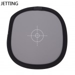 Pu New 12  Inch 30cm 18% unfoldable Gray Card Reflector White Balance Double Face Focusing Board With Carry Bag