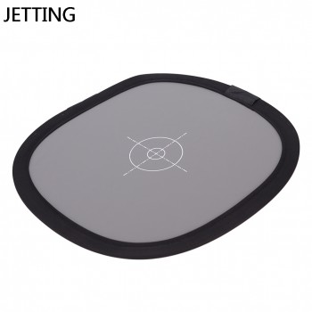 Pu New 12  Inch 30cm 18% unfoldable Gray Card Reflector White Balance Double Face Focusing Board With Carry Bag