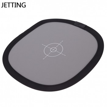 Pu New 12  Inch 30cm 18% unfoldable Gray Card Reflector White Balance Double Face Focusing Board With Carry Bag
