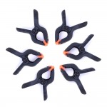 Tracking Number+ 6 Pcs 3.5-inch( 3.5) 9CM Photography Studio Background stand holder Clips Backdrop Clamps Pegs Photo Equipment
