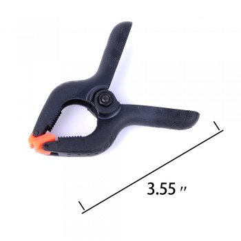 Tracking Number+ 6 Pcs 3.5-inch( 3.5) 9CM Photography Studio Background stand holder Clips Backdrop Clamps Pegs Photo Equipment