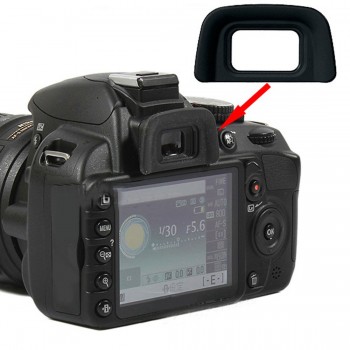 HONGDAK High Quality 2pcs DK-20 Rubber Eye Cup Eyepiece Eyecup For NIKON D5100 D3100 D3000 D50 D60 D70S D3100 D3200 D5200 D3300