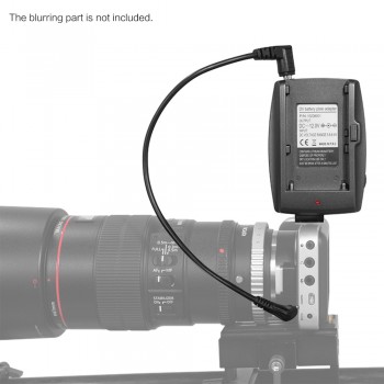 Battery Adapter Plate Base for BMPC BMCC BMPCC for Sony NP-F970 F750 F550 Battery with DC Cables