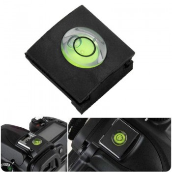 Camera Accessories Universal DSLR Camera Bubble Spirit Level + Hot Shoe Protector Cover For Nikon Canon Casio Fuji Samsung