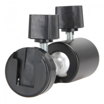 ALLOYSEED 360 Degree Camera Flash Hot Shoe Adapter Umbrella Holder Light Stand Bracket Type C Photography Accessories