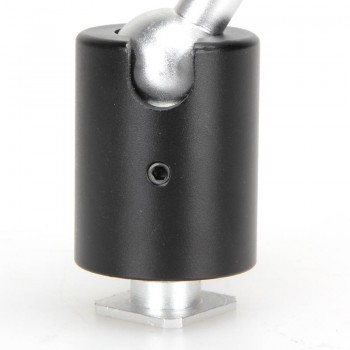 ALLOYSEED 360 Degree Camera Flash Hot Shoe Adapter Umbrella Holder Light Stand Bracket Type C Photography Accessories