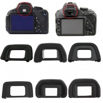 DK-19 DK-20 DK-21 DK-23 DK-24 DK-25 EF EB EG EC Rubber Eye Cup Eyepiece Eyecup for Nikon Canon SLR Camera