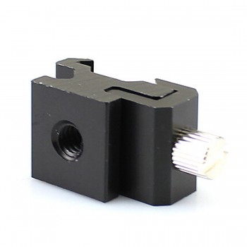 centechia Cold Shoe Hot Shoe To 1/4 Thread Screw Flash Bracket Mount Adapter Trigger