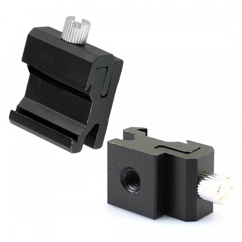 centechia Cold Shoe Hot Shoe To 1/4 Thread Screw Flash Bracket Mount Adapter Trigger