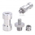 Mayitr 1pc Male To Female Screw Adapter 1/4 3/8 Mount Set Thread Screw Adapters Convert For Camera Tripod Light Stand