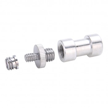 Mayitr 1pc Male To Female Screw Adapter 1/4 3/8 Mount Set Thread Screw Adapters Convert For Camera Tripod Light Stand