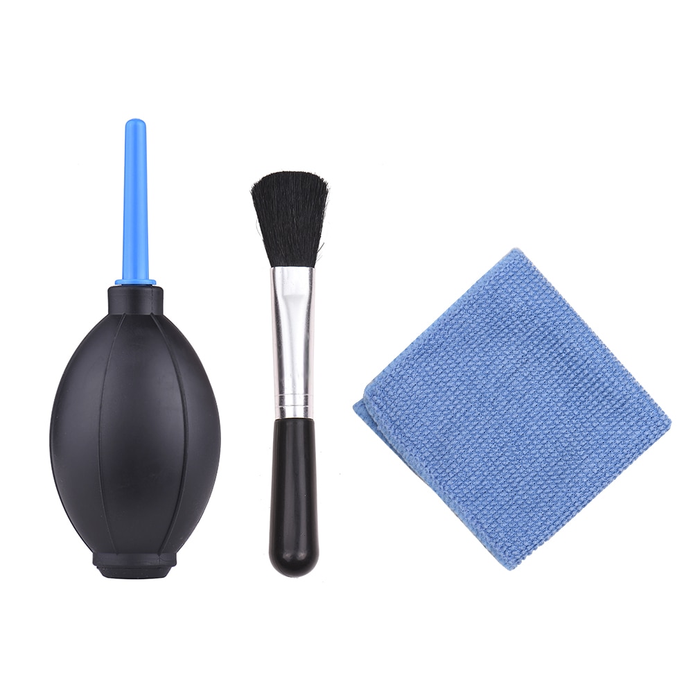 6 in 1 Dust Cleaner Camera Cleaning Kit Lens Brush+ Cleaning Cloth+ Air Blower for Canon Nikon Sony DSLR ILDC Camera and Lens