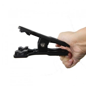 Photographic Clamp clip with Hotshoe Mount Table Mini Stand holder for flash Speedlite background Photographic ligting