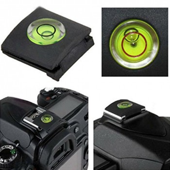 Hot Shoe Cap For Canon/Nikon/Pentax DSLR Camera Hot Shoe Flash Shoe Protective Cover Cap With Bubble Spirit Level