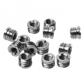 10pcs/lot Female 1/4 to Male  3/8 Convert Screw Adapter for Tripod Monopod Ballhead DSLR SLR Accessories Camera Accessories