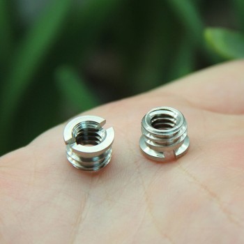 10pcs/lot Female 1/4 to Male  3/8 Convert Screw Adapter for Tripod Monopod Ballhead DSLR SLR Accessories Camera Accessories