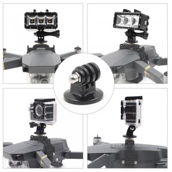 Multifunction Fixed Bracket Gimbal Camera Mount Holder Drone Body Part LED Light Mount Buckle Holder Stand for DJI Mavic Pro
