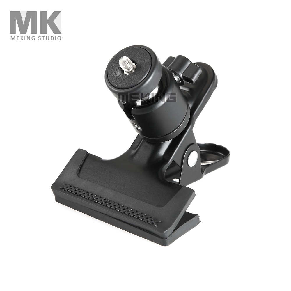 Tripod Heads Multi-function Clip Clamp Holder Mount with Standard Ball Head 1/4 Screw photography accessories for Camera holder
