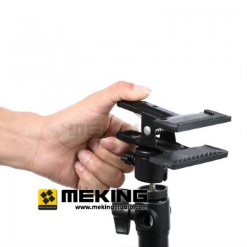 Tripod Heads Multi-function Clip Clamp Holder Mount with Standard Ball Head 1/4 Screw photography accessories for Camera holder