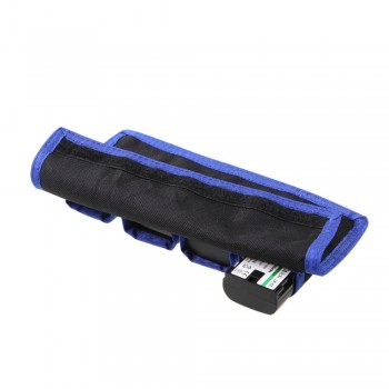Selens Lithium Battery Storage Pouch for Canon LP-E6 LP-E8 Sony NP-FW50 EN-EL14 EN-EL15 4 Pockets Waterproofed Nylon Bag
