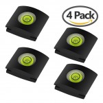 Newly 4 Pcs/Set Camera Bubble Spirit Level Hot Shoe Protector Cover DSLR Cameras Accessories For Sony A6000 Canon Nikon