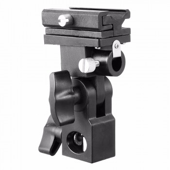 B Type Flash Hot Shoe Mount Bracket B Type Umbrella Holder Speedlite For Canon Flash Swivel Light Stand