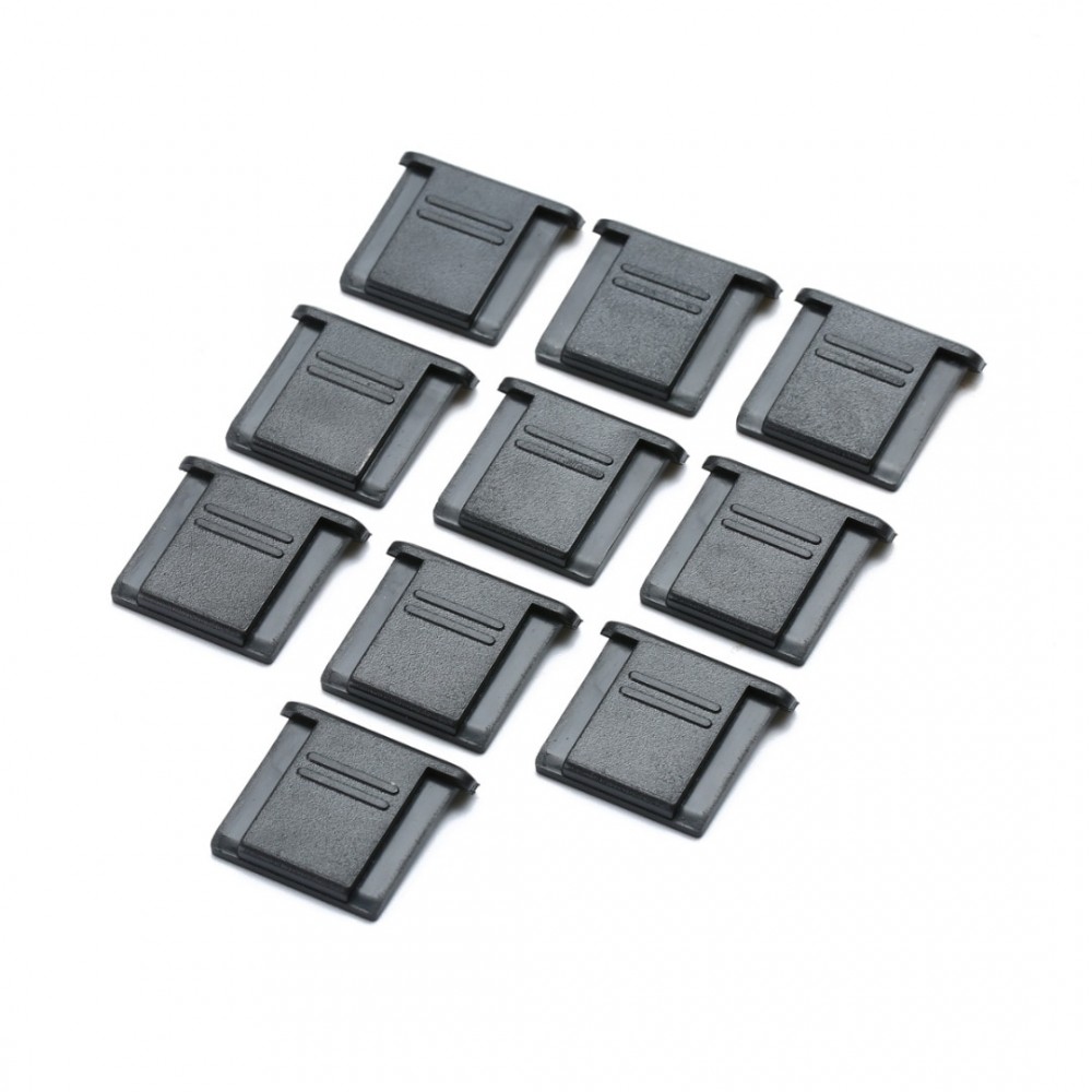Mayitr 10pcs Hot Shoe Cover Black For Canon Nikon Olympus Panasonic Pentax Camera BS-1 Hot Shoe Cover