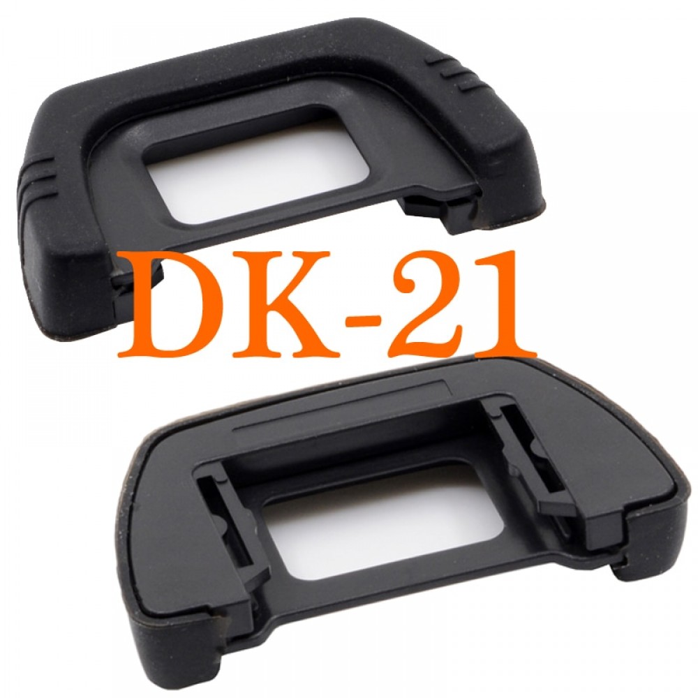 2pcs DK-21 Rubber  Black Rubber Eye Cup Viewfinder Eyepiece Eyecup for Nikon D7000 D300 D90 D80 D600 D200 D100 D40 D50 D70S D610