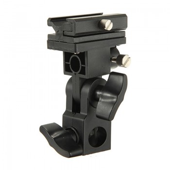 High Quality B Type Universal Mount Flash Hot Shoe Adapter Trigger Umbrella Holder Swivel Light Stand Bracket