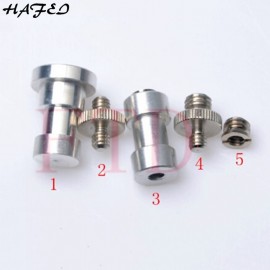 HAFEI 5In1 1/4 to 3/8 male to female adapter screw camera tripod ball head monopod flash light stand mount accessories