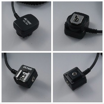 VILTROX OC-E3 E-TTL Off Camera Shoe Cord with Safe Lock for Canon DSLR Camera Flash 150cm