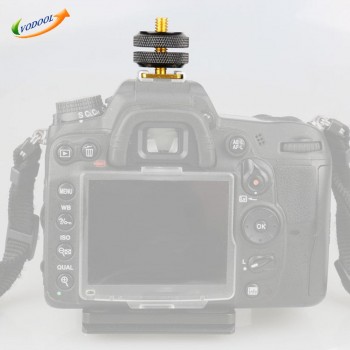 VODOOL Hot Shoe 1Pc 1/4 Tripod Screw to Flash Hot Shoe Adapter Holder Mount Photo Studio Accessories for NIKON SC-28 FLASH