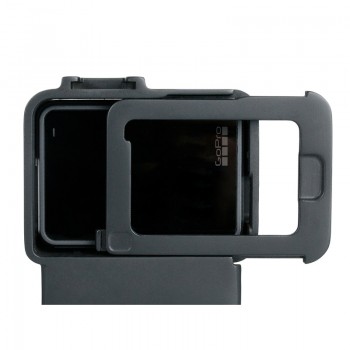 Ulanzi V2 Vlog Case Accessories for Gopro Hero 7 6 5 Plastic Housing with Extend Microphone Port Cold Shoe Mount
