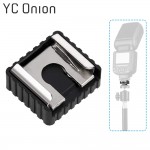 3 PCS Universal Hot Shoe Mount Adapter with 1/4 Screw Tripod Flash Bracket Speedlight Stand Light Holder for Studio DSLR Camera