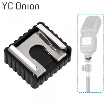 3 PCS Universal Hot Shoe Mount Adapter with 1/4 Screw Tripod Flash Bracket Speedlight Stand Light Holder for Studio DSLR Camera
