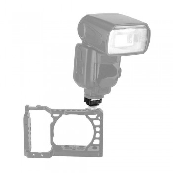 3 PCS Universal Hot Shoe Mount Adapter with 1/4 Screw Tripod Flash Bracket Speedlight Stand Light Holder for Studio DSLR Camera