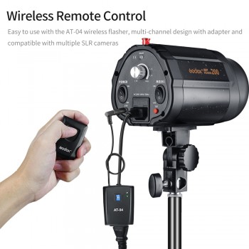Godox 600Ws Professional Strobe Studio Flash Light Kit 3pcs 200Ws Photography Light + Light Stand + Softbox + Triggers + Gift