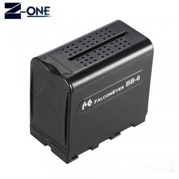 BB-6 6pcs AA Battery Case Pack Battery Holder Power as NP-F NP-970 Series Battery for LED Video Light Panel / Monitor