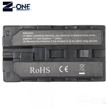 BB-6 6pcs AA Battery Case Pack Battery Holder Power as NP-F NP-970 Series Battery for LED Video Light Panel / Monitor