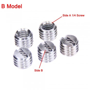 Kaliou Photo Studio Accessory Precision C-Ring D-Ring 1/4 Tripod Screw 3/8 Camera Screw for Quick Release Plate Camera Tripod