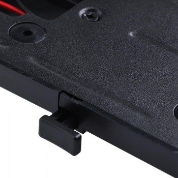 14*8.2*2cm Back Pack Plate Adapter V-shoe V-Mount V-Lock Battery External Battery External For DSLR Camcorder Video Light