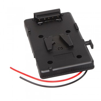 Battery Back Pack Plate Adapter for Sony V-shoe V-Mount V-Lock Battery External for DSLR Camcorder Video Light Device