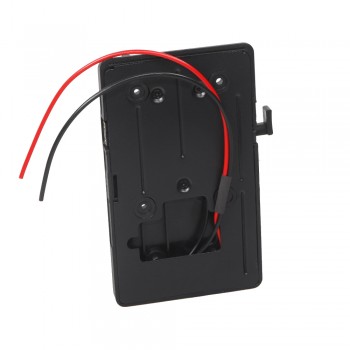 Battery Back Pack Plate Adapter for Sony V-shoe V-Mount V-Lock Battery External for DSLR Camcorder Video Light Device