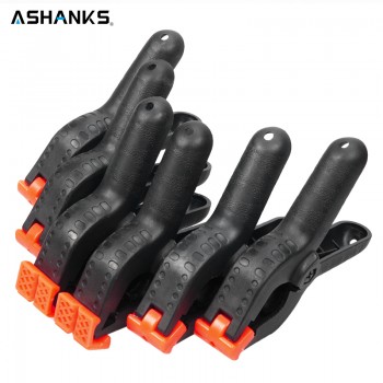 6 Pieces 4.5 inch Universal Studio Backdrop Clamps Heavy Duty Background Muslin Photo Studio Clips E#CH