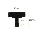 1/4 Male to Female Screw Adapter Tripod Hot Shoe Camera Studio Spare Parts for Camera Tripod L Type Flash Bracket Stand Mount