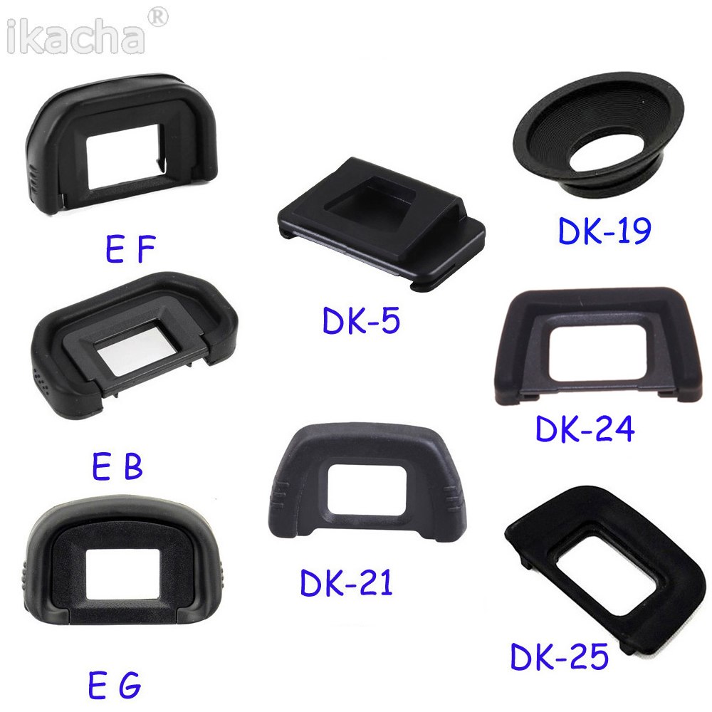 10pcs DK-19 DK-20 DK-21 DK-24 DK-25 EF EB EG DK-5 Eye Cup Eyepiece Eyecup for Nikon Canon SLR Camera