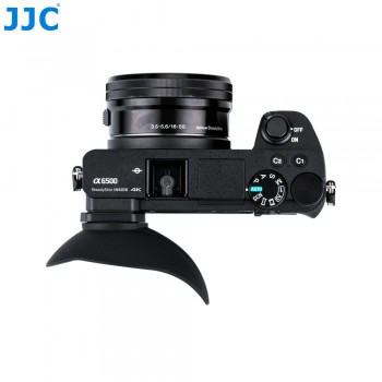 JJC Rubber Camera Eyecup Viewfinder Protector Eye Cup Soft Silicone Eyepiece For Sony A6500 Replaces Sony FDA-EP17