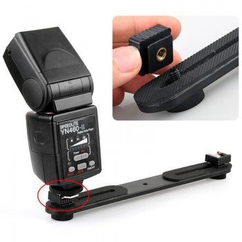 Mayitr 1pc Metal Flash Hot Shoe Mount Adapter to 1/4 Thread For Studio Light Stand Tripod